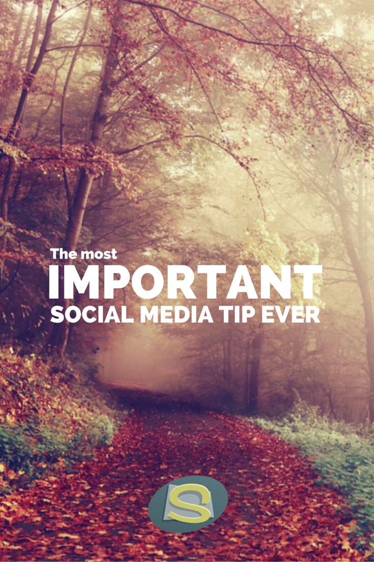 Everything is connected, make sure you are too! Don't forget this important social media tip!