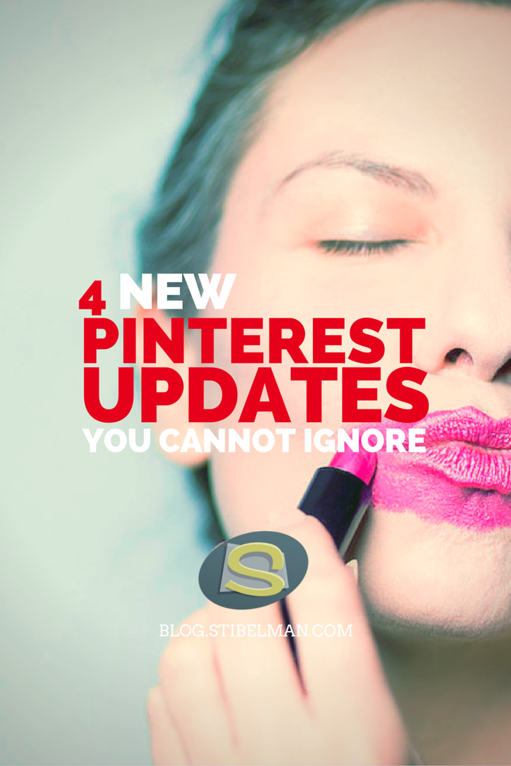 The last 4 Pinterest updates are a game changer. In order to stay on top of your Pinterest marketing strategy you'd better get to know them ASAP!