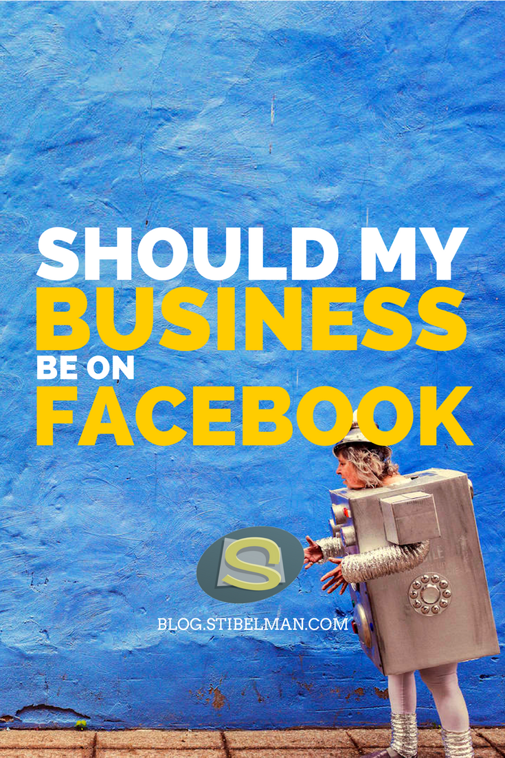 Should your business be on Facebook? Many business owners will ask themselves this question sooner or later. Read this so you can decide for yourself.