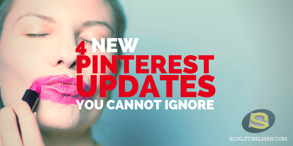 The last 4 Pinterest updates are a game changer. In order to stay on top of your Pinterest marketing strategy you'd better get to know them ASAP!