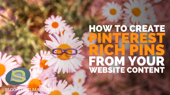 How to create Pinterest Rich Pins from your website content