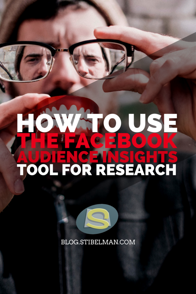 How to use the Facebook Audience Insights tool for research