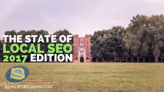 The state of local SEO – 2017 edition