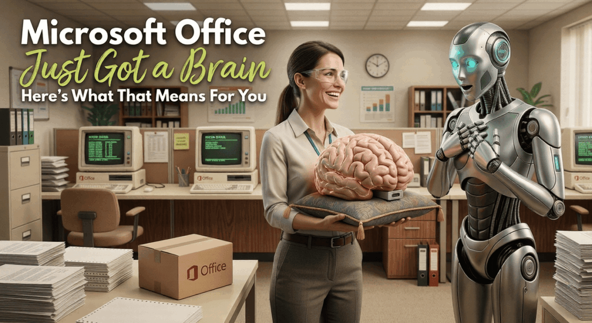 Microsoft Office Just Got a Brain. Here's What That Means For You.