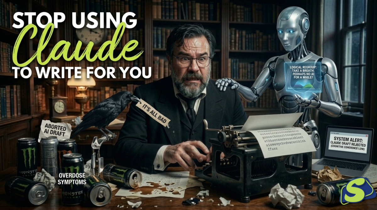Stop using Claude to write for you