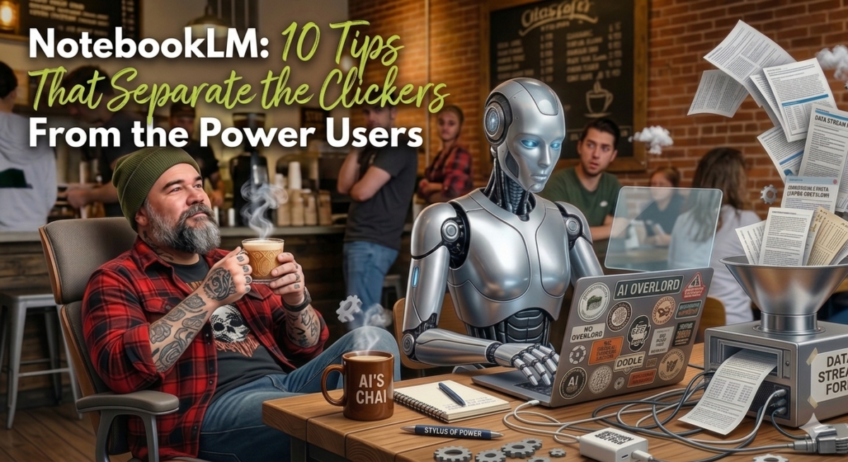 NotebookLM: 10 Tips That Separate the Clickers From the Power Users