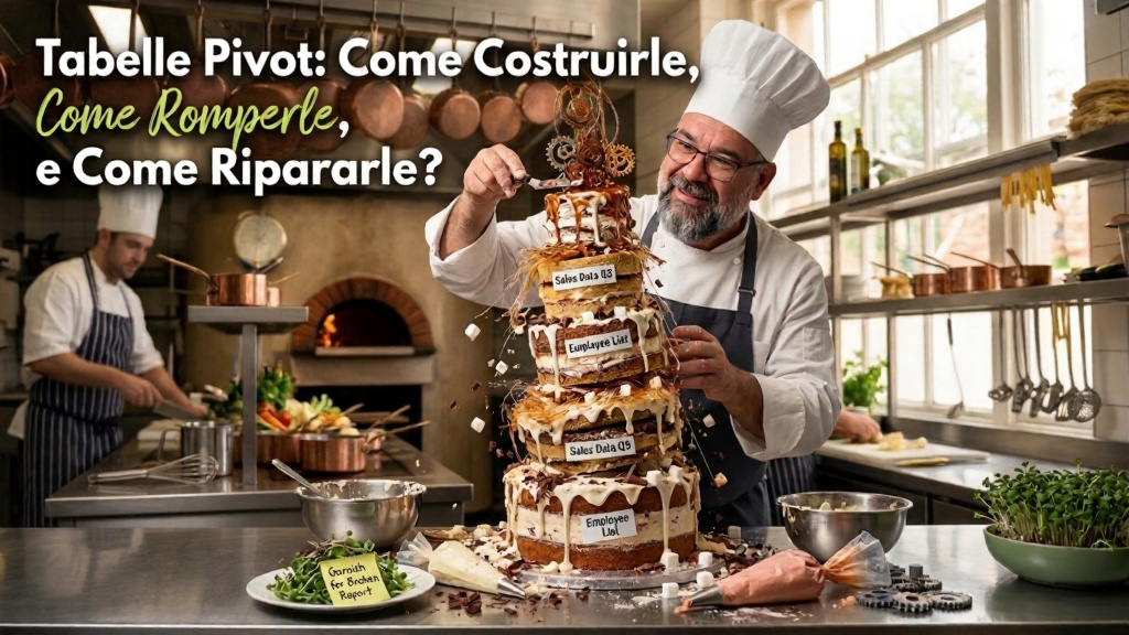 Tabelle Pivot: Come Costruirle, Come Romperle (Involontariamente), e Come Ripararle Senza Piangere