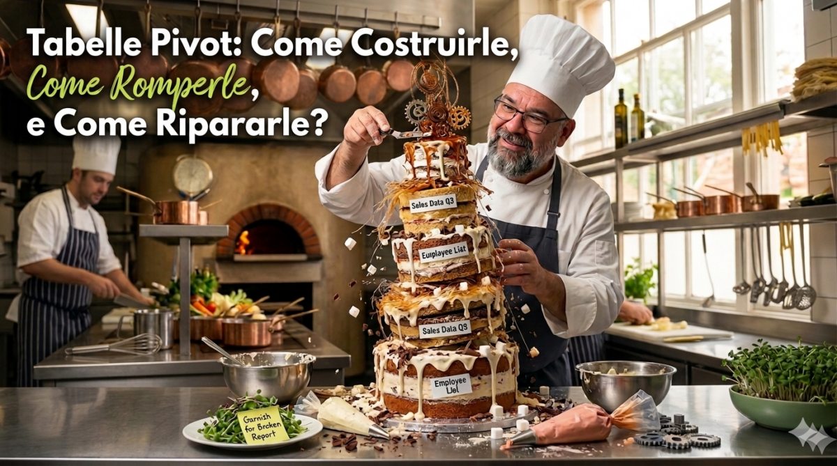 Tabelle Pivot: Come Costruirle, Come Romperle (Involontariamente), e Come Ripararle Senza Piangere